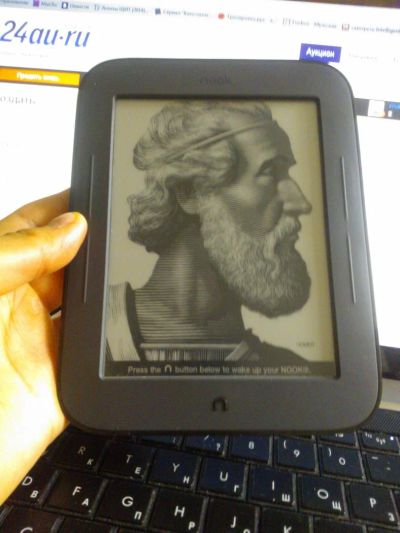 Лот: 4542048. Фото: 1. NOOK Simple Touch. Электронные книги