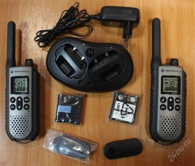 Лот: 2043006. Фото: 1. Радиостанция Motorola TLKR T7... Рации, радиостанции