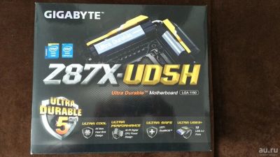 Лот: 9395326. Фото: 1. Материнская плата GigaByte Z87X-UD5H. Материнские платы