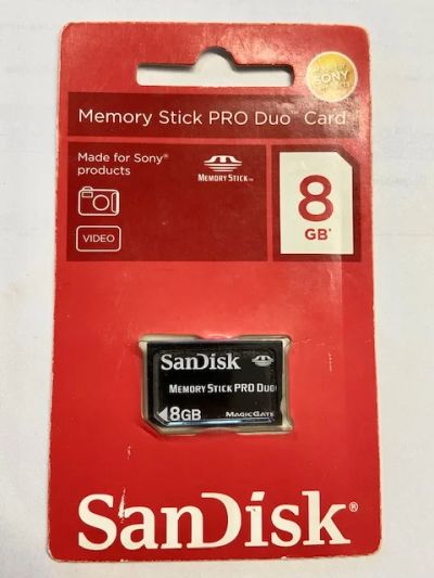 Лот: 18774159. Фото: 1. Карта памяти SanDisk Memory Stick... Карты памяти