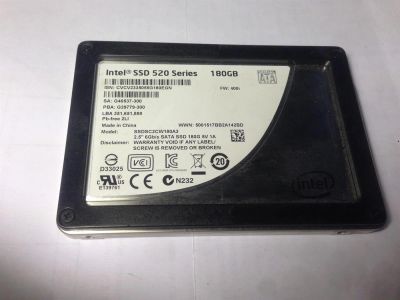 Лот: 3897222. Фото: 1. Intel ssd hdd 180gb. Жёсткие диски (HDD)