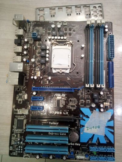 Лот: 16356421. Фото: 1. Материнская плата Asus P7P55 LX... Материнские платы
