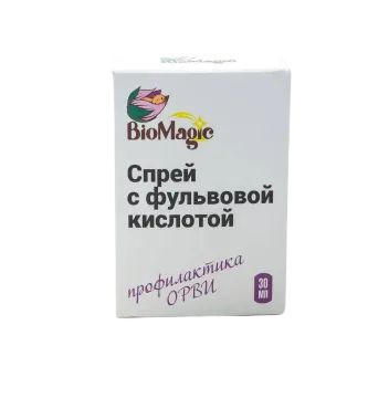 Лот: 22072091. Фото: 1. BioMagic, Спрей с фульвовой кислотой... Народная медицина, БАДы