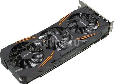 Лот: 11065750. Фото: 1. Gigabyte nVidia GeForce GTX 1070... Видеокарты