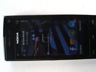 Лот: 3030209. Фото: 1. Nokia x6-00 8Gb Оригинал. Полный... Смартфоны