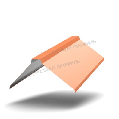 Лот: 24020451. Фото: 1. Планка конька плоского 155х155х2000... Кровельные материалы