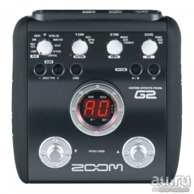 Лот: 18252594. Фото: 1. Гитарный процессор Zoom G2. Гитарные эффекты и комбоусилители