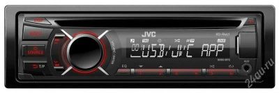 Лот: 2947032. Фото: 1. Ресивер-CD JVC KD-R441EY. Автомагнитолы