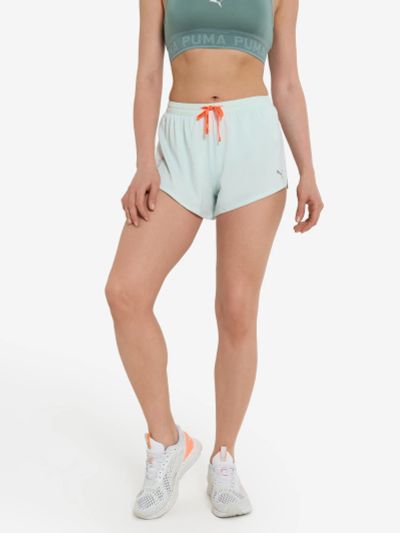 Лот: 25266926. Фото: 1. Шорты женские PUMA, Голубой. Шорты