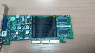 Лот: 16439905. Фото: 1. Видеокарта AGP ASUS V9520 (FX5200... Видеокарты