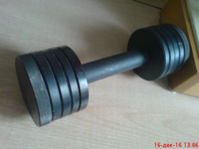 Лот: 8731180. Фото: 1. Гантель разборная, 6 кг. Гантели