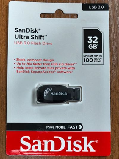 Лот: 25810291. Фото: 1. Флешка USB 32 ГБ SanDisk CZ410... USB-флеш карты