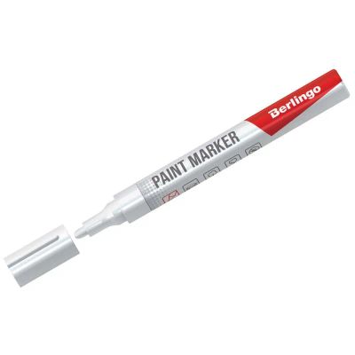 Лот: 20034277. Фото: 1. Маркер-краска BERLINGO 4мм., нитро-основа... Ручки, карандаши, маркеры