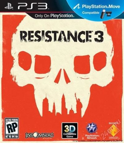 Лот: 10625647. Фото: 1. Resistance 3 (PS3) русская версия. Игры для консолей