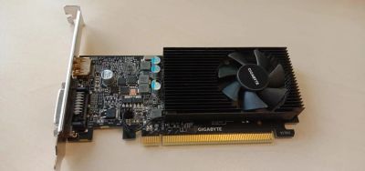Лот: 17382361. Фото: 1. Видеокарта GigaByte GeForce GT... Видеокарты
