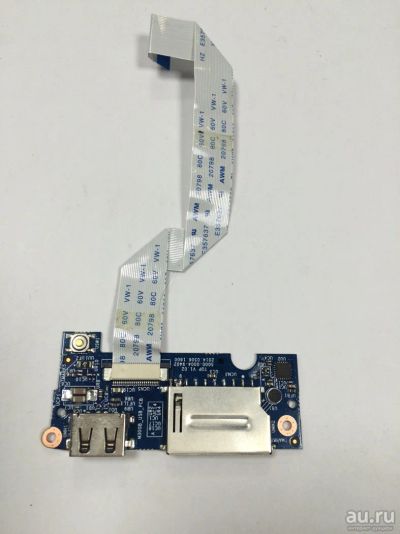Лот: 16671235. Фото: 1. Плата с кнопкой включения, USB... Платы расширения, контроллеры, доп. порты