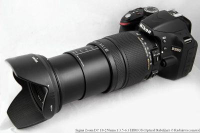 Лот: 9969455. Фото: 1. Sigma 18-250mm f/3.5-6.3 DC OS... Объективы