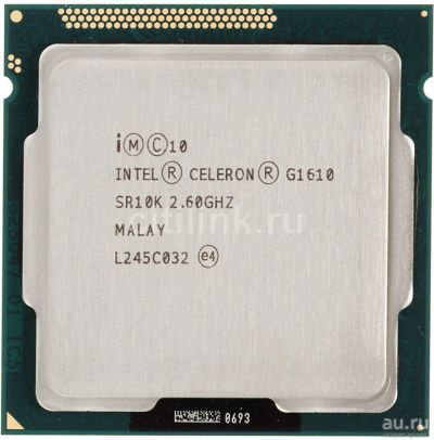 Лот: 9006979. Фото: 1. Процессор Intel Celeron G1610. Процессоры