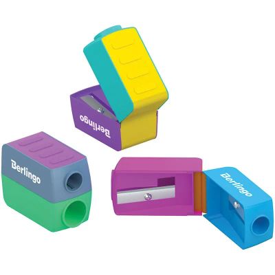 Лот: 20035710. Фото: 1. Точилка Berlingo ""ColorShift... Другое (канцелярские и офисные товары)