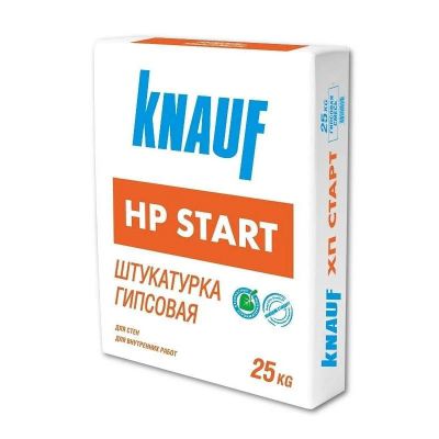 Лот: 6460601. Фото: 1. КНАУФ Штукатурка гипсовая HP-Start. Смеси, шпатлевки, цемент