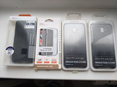 Лот: 19919382. Фото: 1. Чехол накладка Samsung J6+ (plus... Чехлы, бамперы