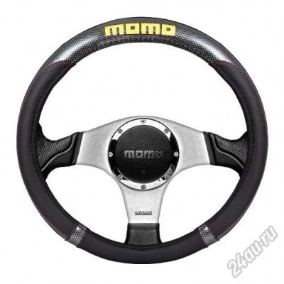 Лот: 5592881. Фото: 1. Кожаная оплётка System MOMO-301... Чехлы, коврики, оплетки руля