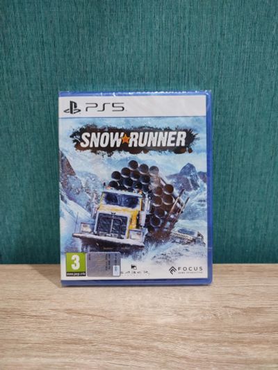 Лот: 20521505. Фото: 1. Игра Snow Runner PS5 Диск новый... Игры для консолей