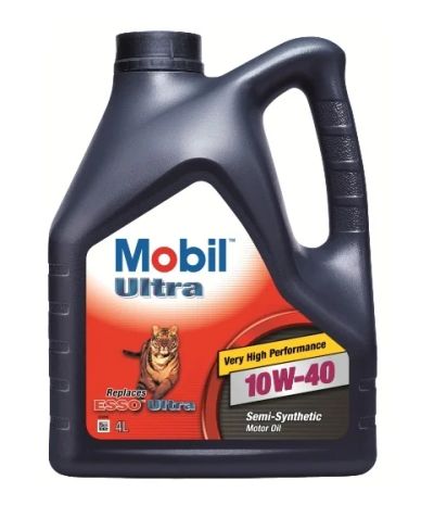 Лот: 4857530. Фото: 1. Mobil Ultra (ESSO) 10w40 (мобил... Масла, жидкости