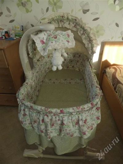 Лот: 2476376. Фото: 1. Simplicity колыбель+подарок. Детские кровати и кроватки