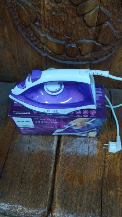 Лот: 16496755. Фото: 1. Утюг philips nl 9206 ad (И9966... Утюги, парогенераторы, отпариватели