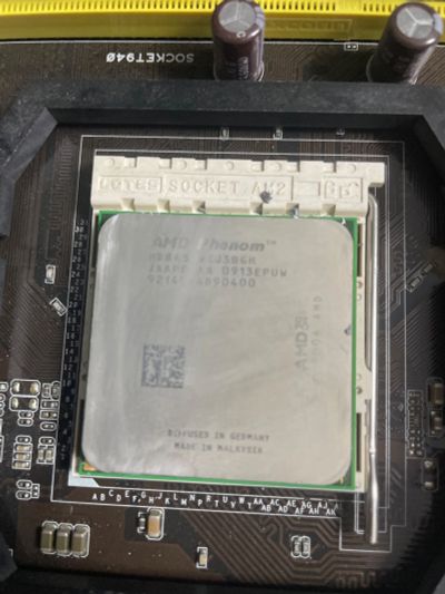 Лот: 24944859. Фото: 1. Процессор amd Phenom 8450. Процессоры