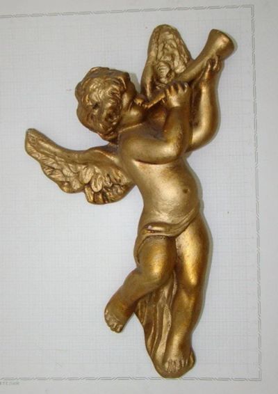 Лот: 11190848. Фото: 1. Украшение настенное фигурка Ангел... Другое (живопись, скульптура, фото)
