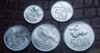 Лот: 16330292. Фото: 1. Индонезия Набор 500, 200, 100... Наборы монет