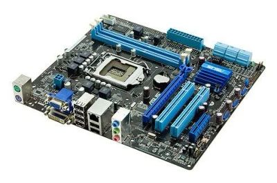 Лот: 9079407. Фото: 1. Комплект Asus P7H55-MLX + intel... Материнские платы