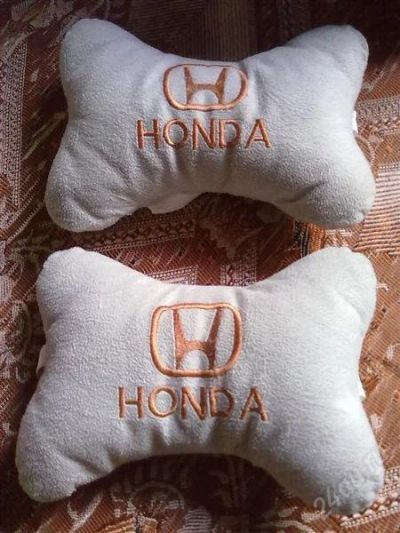 Лот: 1404279. Фото: 1. Подушечки с логотипом Honda. Б-у... Другое (оснащение, оборудование, аксессуары)