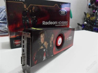 Лот: 2406927. Фото: 1. Sapphire Radeon HD 6990 830Mhz... Видеокарты