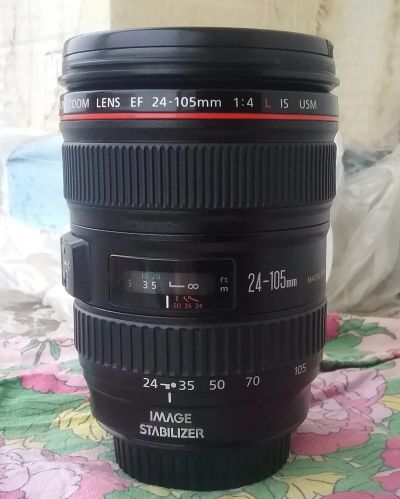 Лот: 16857871. Фото: 1. Canon EF 24-105mm 4 L. Объективы