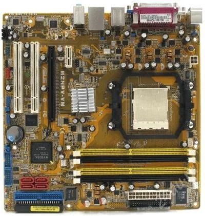 Лот: 2327908. Фото: 1. mb AM2 ASUS M2NPV-VM. Материнские платы