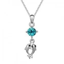 Лот: 4322045. Фото: 1. Swarovski дельфины. Кулоны, подвески