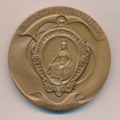 Лот: 15959297. Фото: 1. Россия 1993 Медаль СПбГУ Санкт-Петербургский... Памятные медали