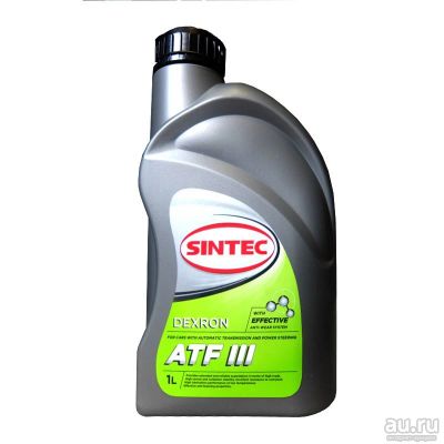 Лот: 14713593. Фото: 1. Жидкость для АКПП Sintec ATF Dexron-III... Масла, жидкости