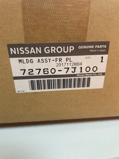 Лот: 18881060. Фото: 1. Молдинг Nissan/Infinity 727607J100. Кузов