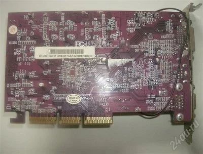 Лот: 516643. Фото: 1. AGP palit geforce fx 5600 xt 128... Видеокарты
