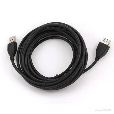 Лот: 4512311. Фото: 1. Удлинитель USB2.0 AmAf 4,5м 10835. Шлейфы, кабели, переходники