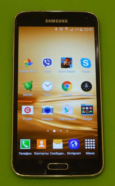Лот: 7273654. Фото: 1. Samsung Galaxy S5 LTE. Смартфоны