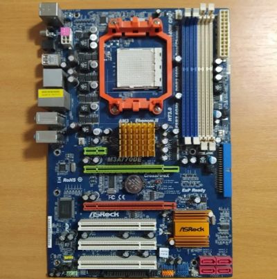 Лот: 17626810. Фото: 1. Материнская память ASRock Socket-AM3... Материнские платы