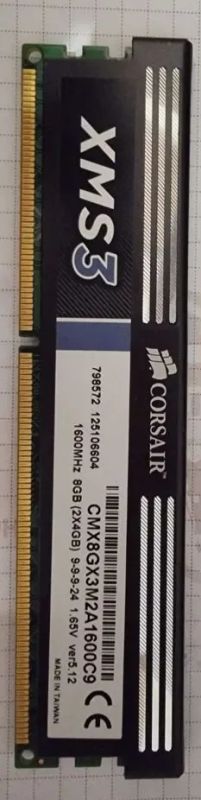 Лот: 19171568. Фото: 1. Модуль памяти Corsair XMS3 DDR3... Оперативная память