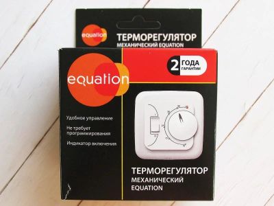 Лот: 14812877. Фото: 1. Терморегулятор механический Equlation. Тёплый пол