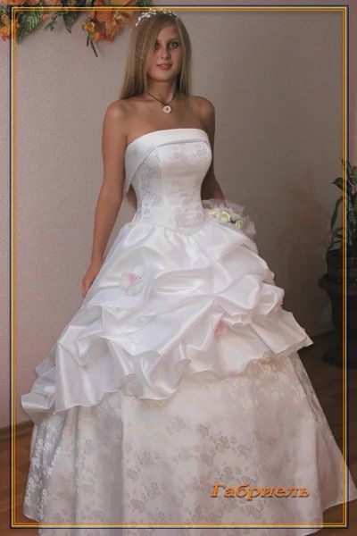 Лот: 3079891. Фото: 1. свадебное платье №35 б/у 2тыс... Свадебные платья