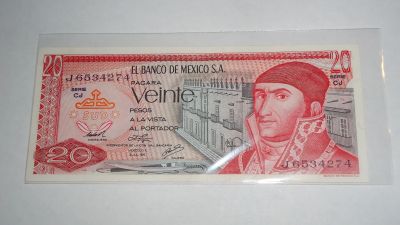 Лот: 20861957. Фото: 1. Мексика , 20 песо , 1976 г... Америка